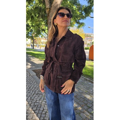 CASACO PELE CAMURÇA